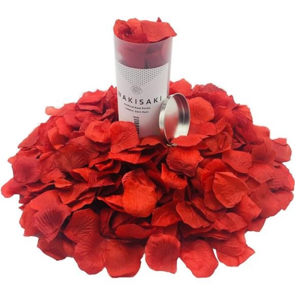 1,000 PCS Silk Rose Petals for Wedding Flower Petals for Romantic Decorations - Picture 1 of 7